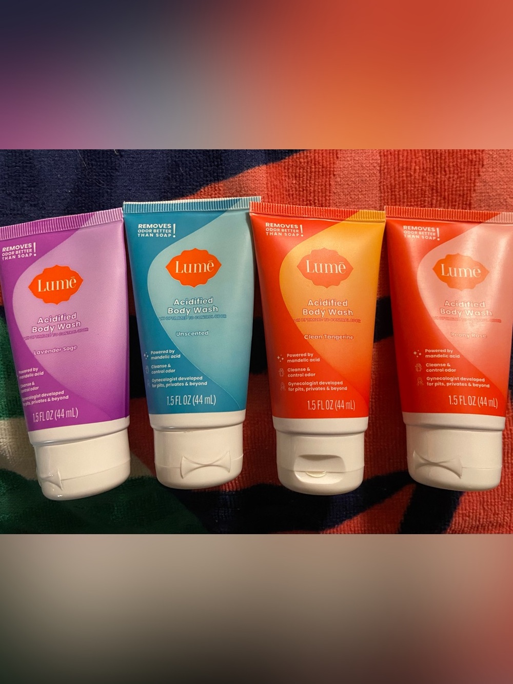 Acidified Body Wash - Unscented & Clean Tangerine (Pack)